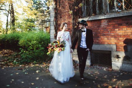 тирольская шляпа свадебная