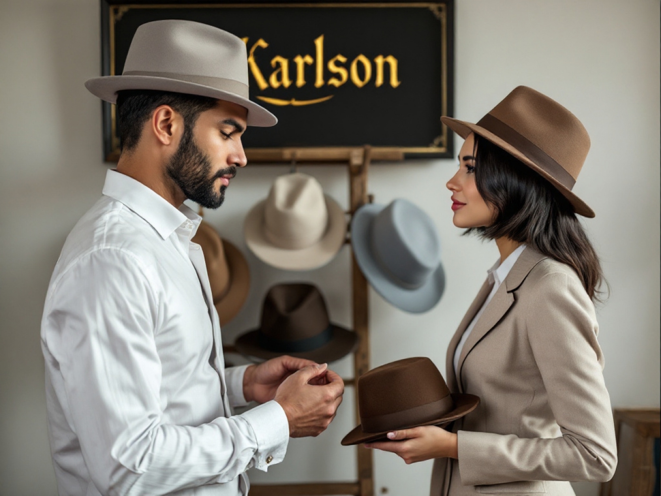 шляпы мужские